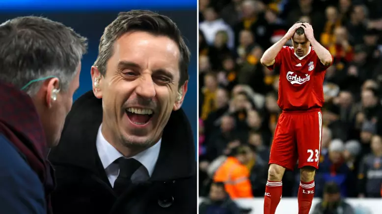 Gary Neville Hilariously Reacts To Jamie Carragher's Birthday