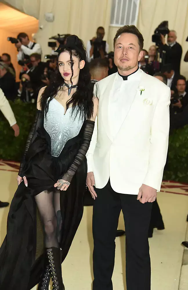Musk and Grimes had a baby together last year.