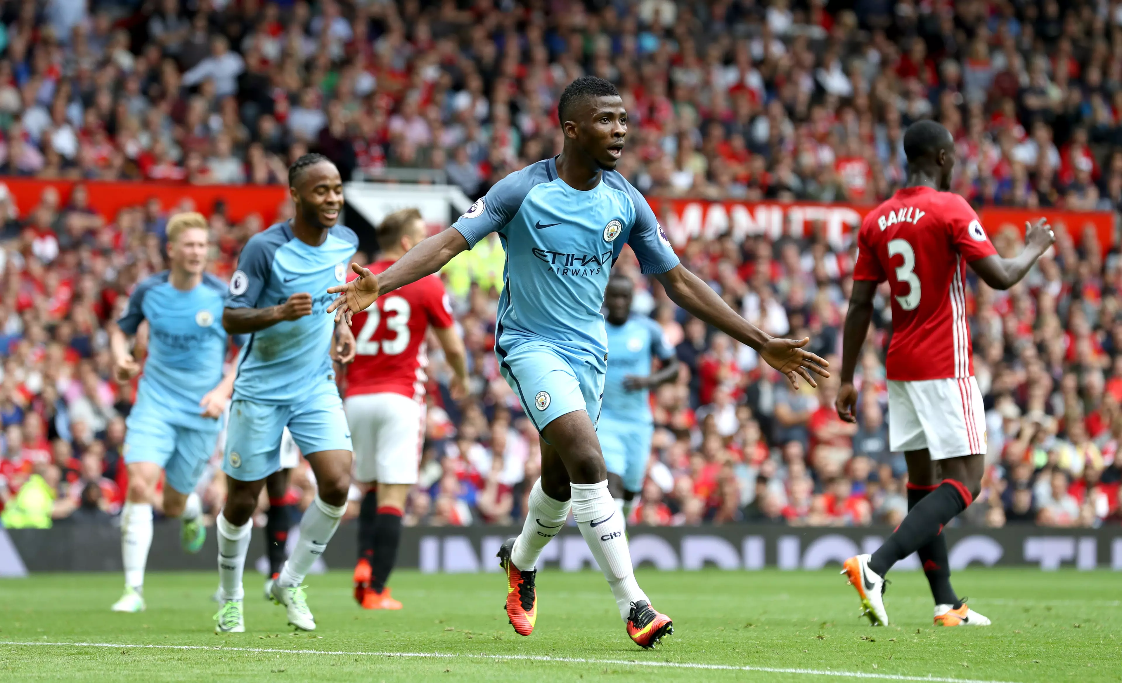 Kelechi Iheanacho Becomes A Record Breaker During Manchester Derby