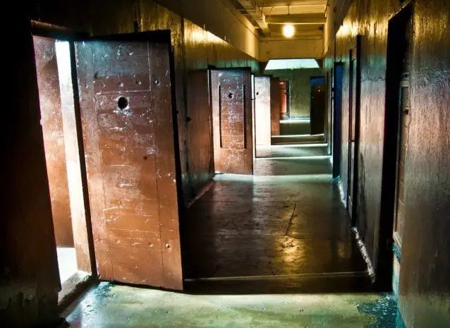 The creepy prison acted as former Nazi and Soviet prison (