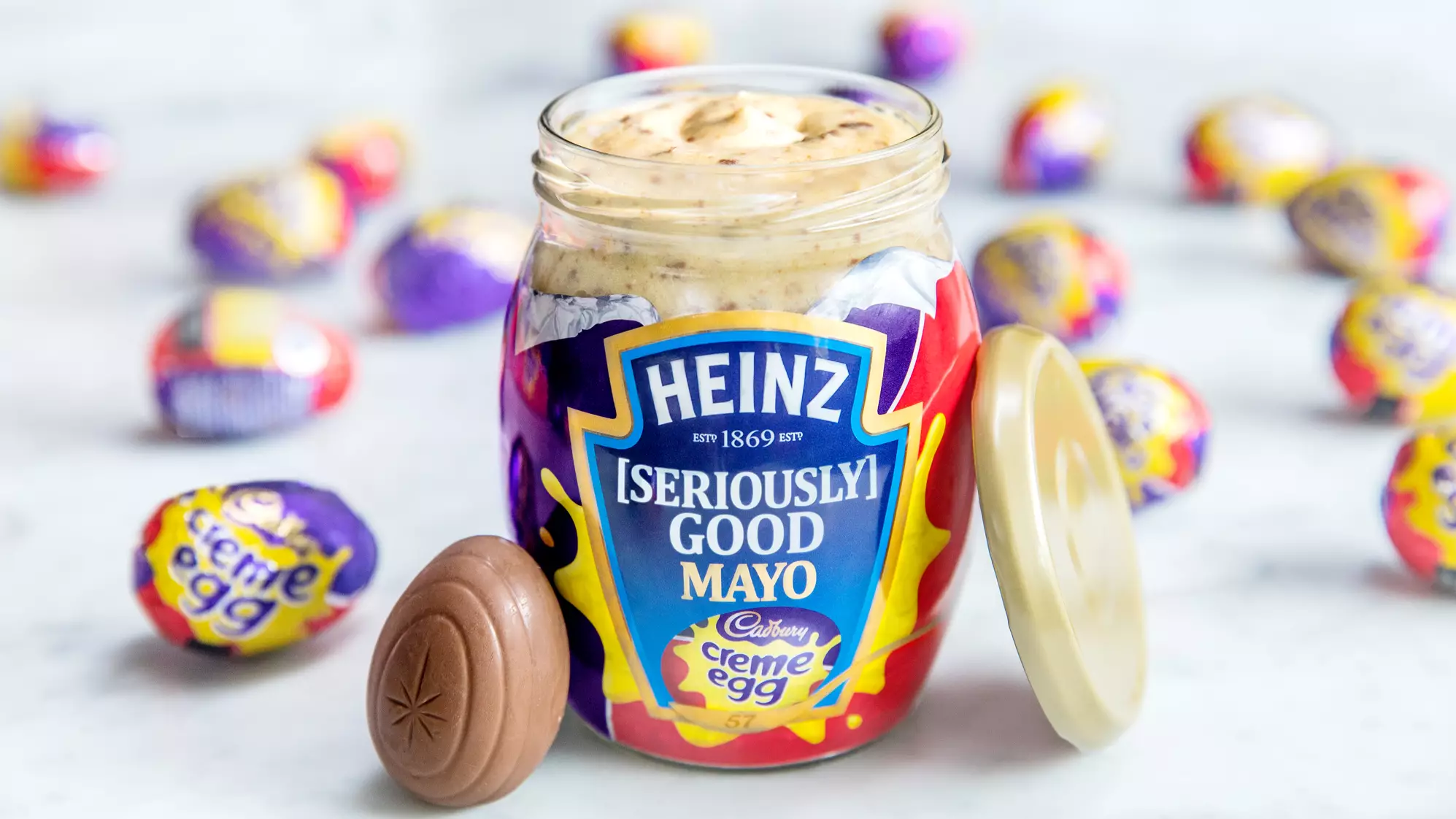Heinz  Creme Egg Mayo Wasn't An April Fool's Prank - Here's where You Can Try It