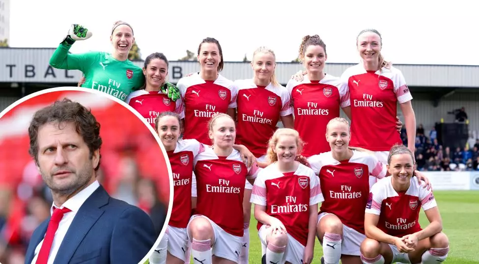 Arsenal Women's Manager Joe Montemurro Wary Of Playing Double Headers With Men