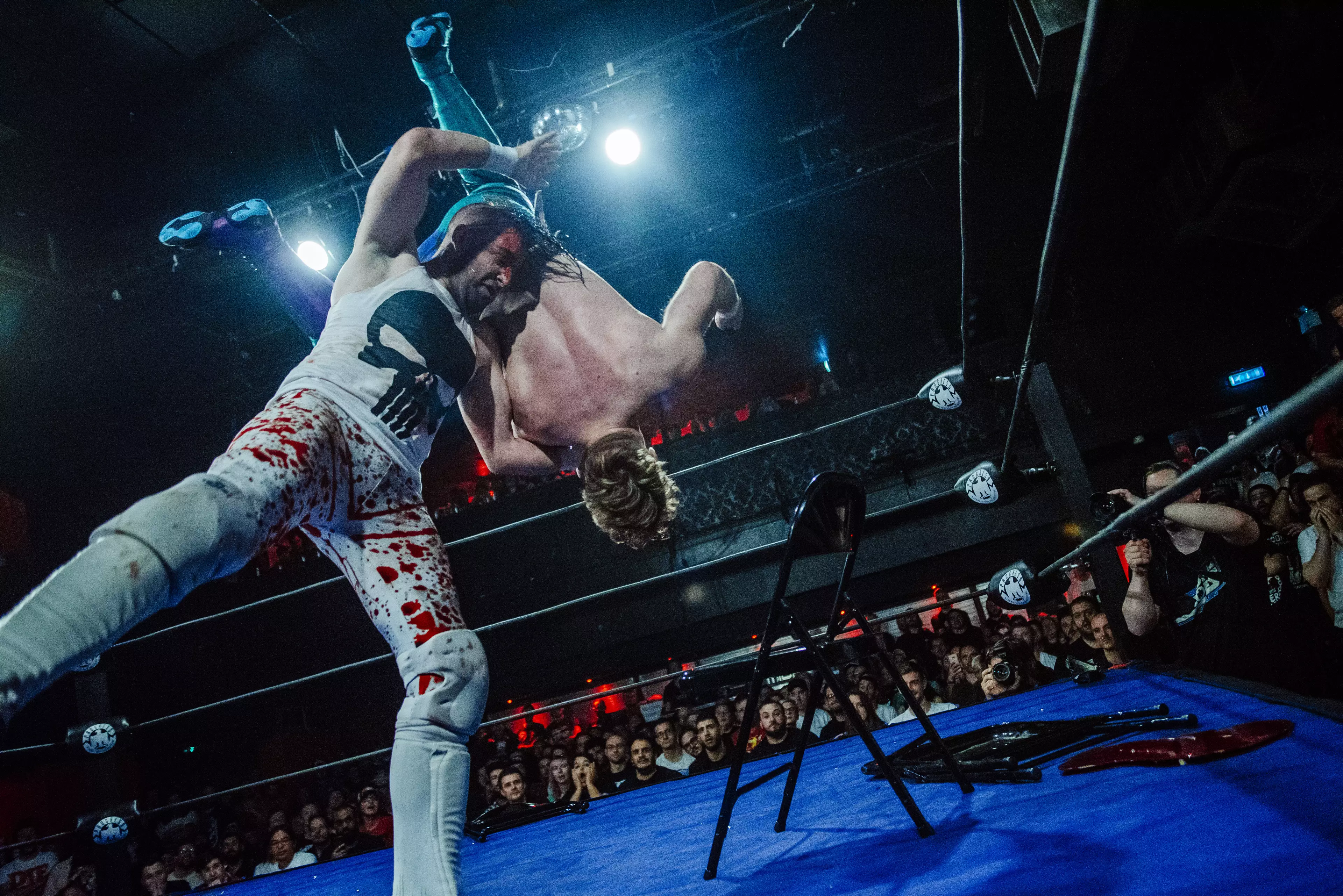 Havoc and Ospreay put on a hell of a show. Image: The Head Drop