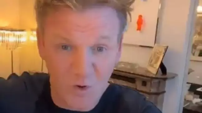 Gordon Ramsay Reacts To TikToker Washing Pringles In Shower