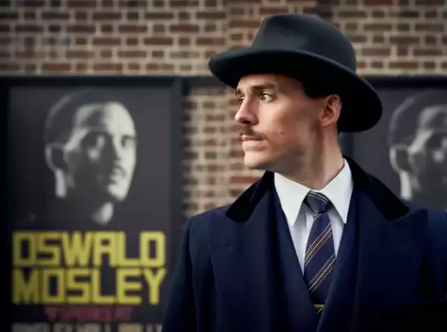 Oswald Moseley (Sam Claflin) was Tommy's biggest enemy in the season (