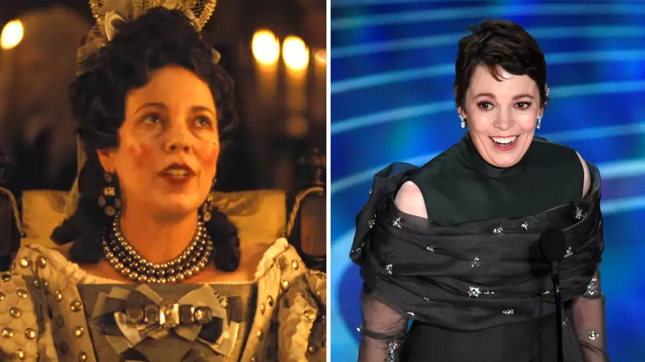 Olivia Colman - 'This Is Genuinely Quite Stressful' - Watch Her Emotional Oscars Acceptance Speech