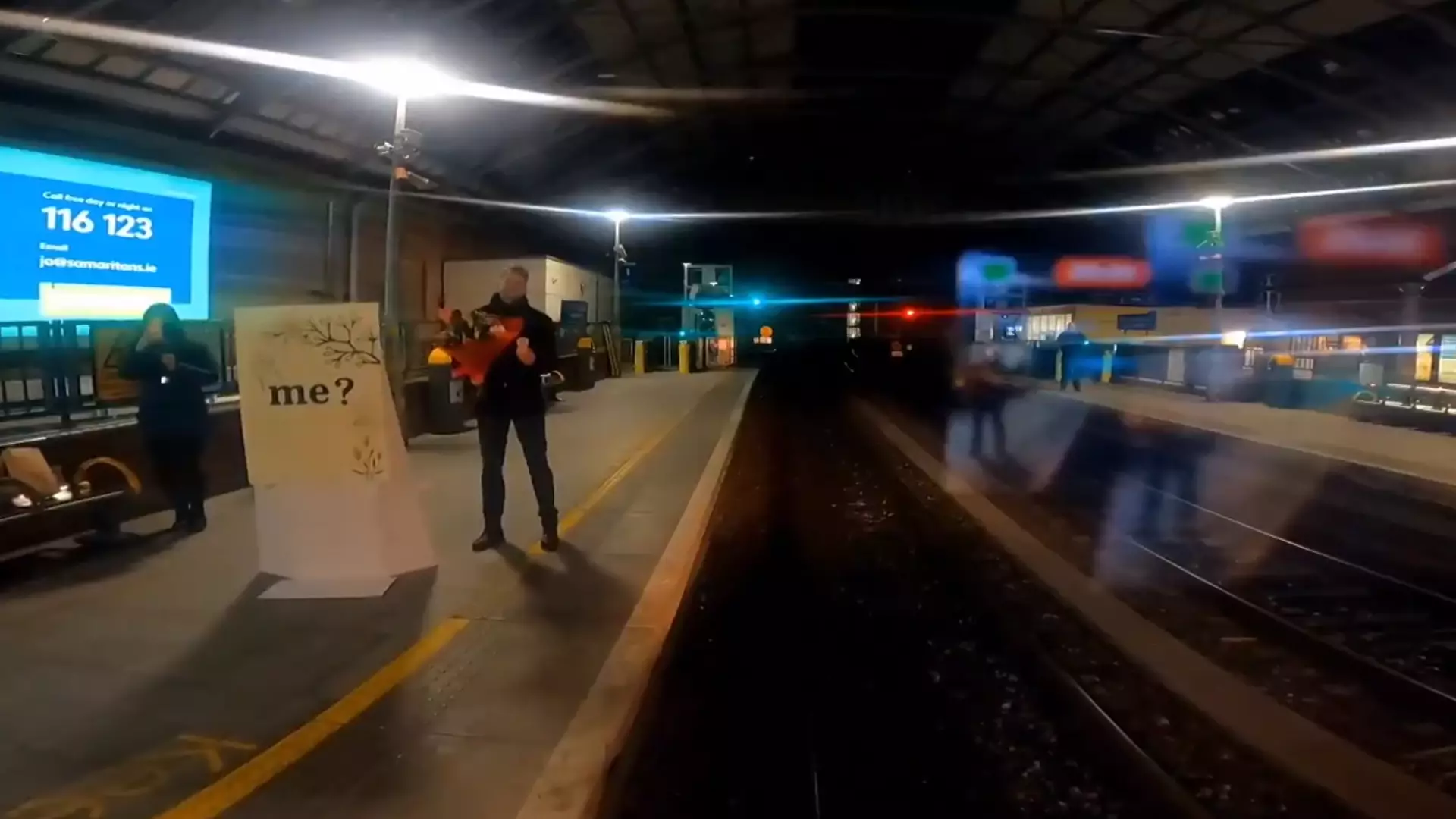 Man Proposes To Train Driver Girlfriend As She Pulls Into Dublin Station