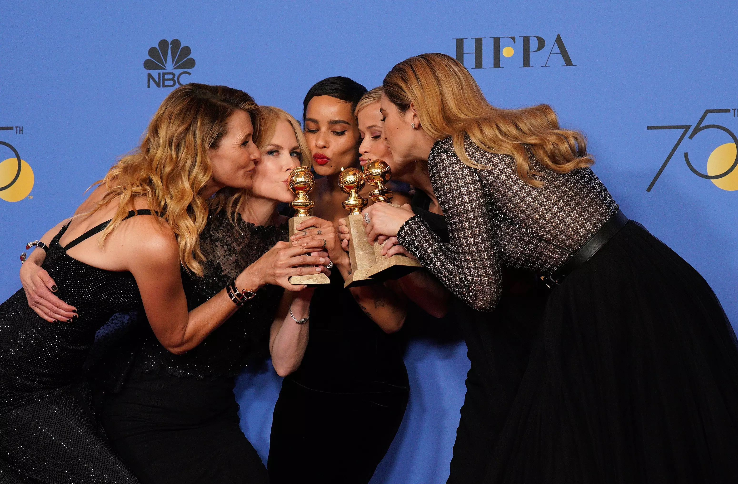 The cast of 'Big Little Lies' won fistfuls of awards for the first season of the HBO show.