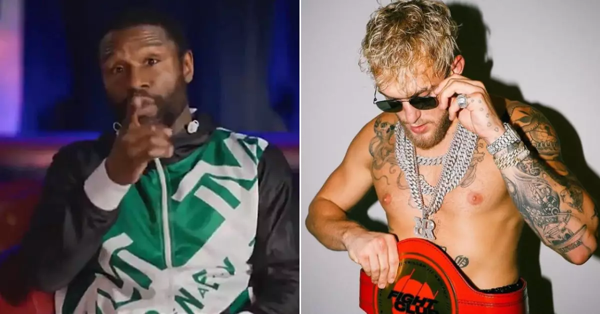 Floyd Mayweather Warns Jake Paul He’ll 'Put Him In A Neck Brace’ Next Time They Cross Paths