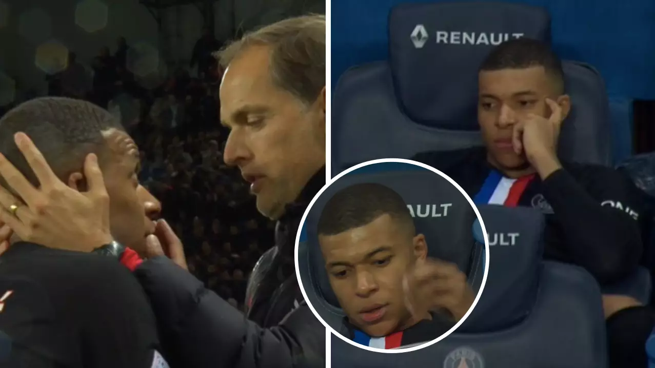 Kylian Mbappe Was Seriously Not Happy After Being Substituted Against Montpellier 