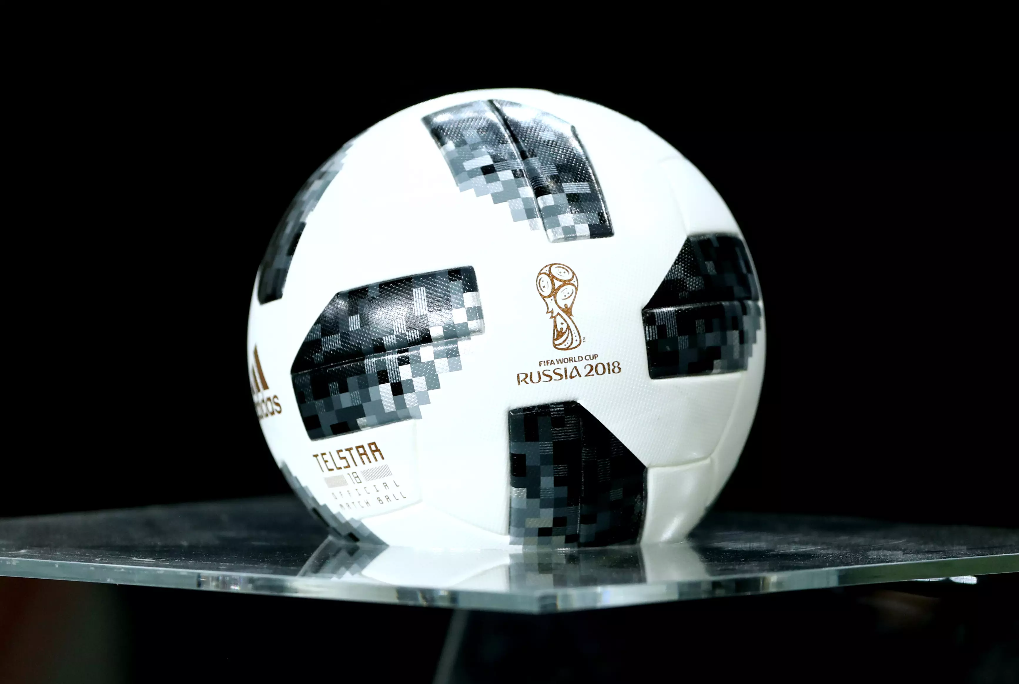 The World Cup ball. Image: PA