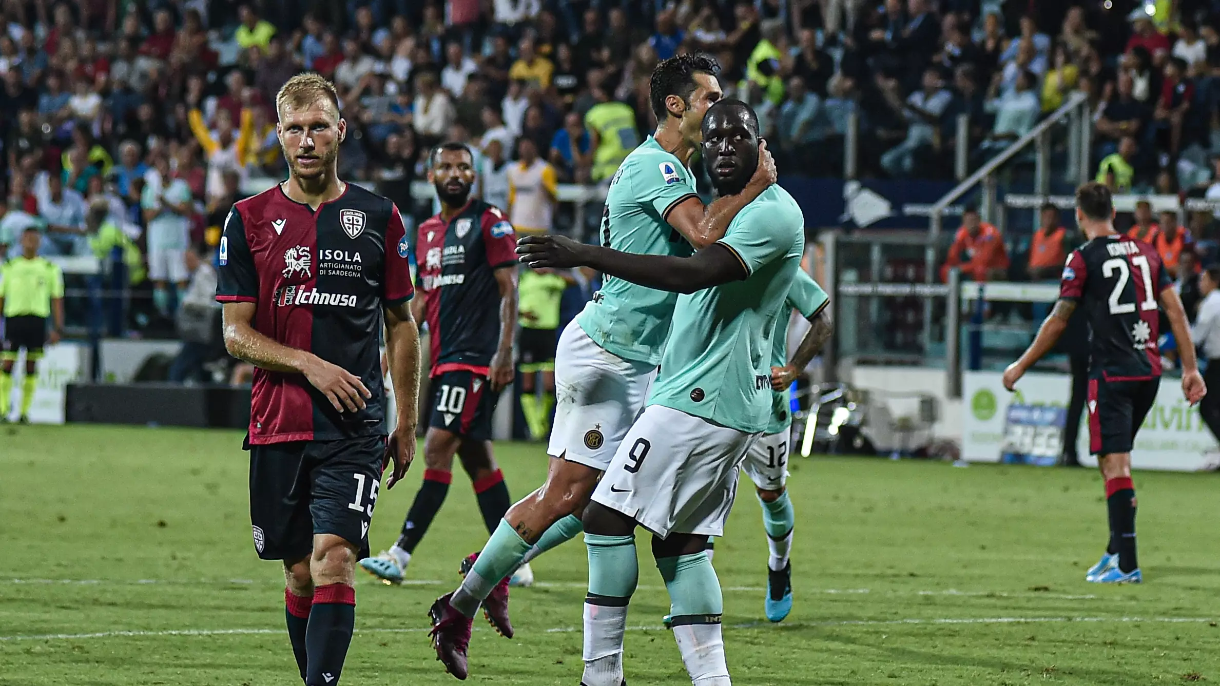 Serie A Confirm Cagliari Will Not Face Punishment For The Racist Chanting Aimed At Romelu Lukaku