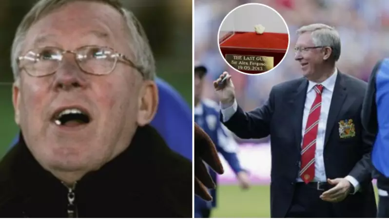 Sir Alex Ferguson's Final Chewing Gum Raised £390,000 For Charity