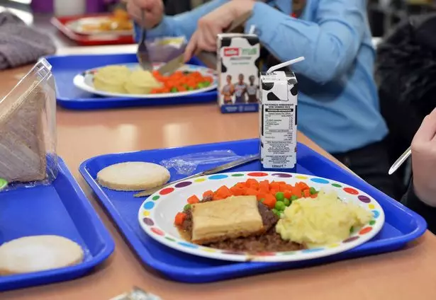 Kids at one Lancashire school are taking in cold Happy Meals as packed lunches.