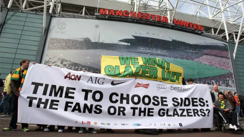 Only 20 People Turned Up To Old Trafford To Protest The Glazers