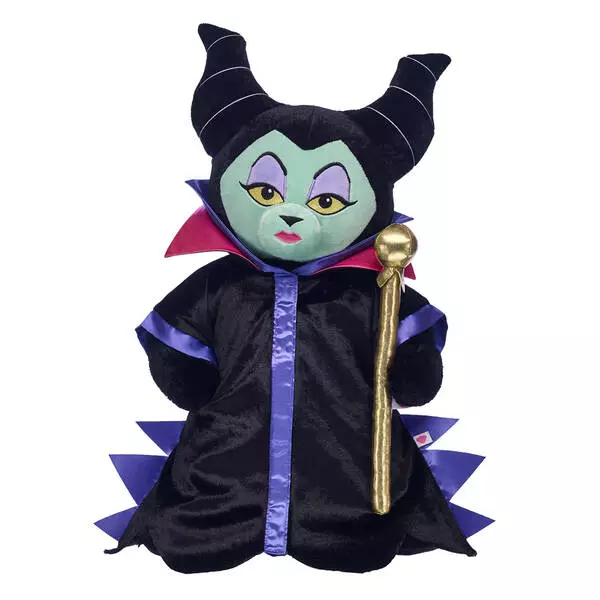 The Maleficent build-a-bear is an online exclusive (
