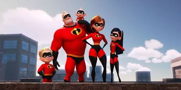 The Incredibles 2 was also looked at in the study (