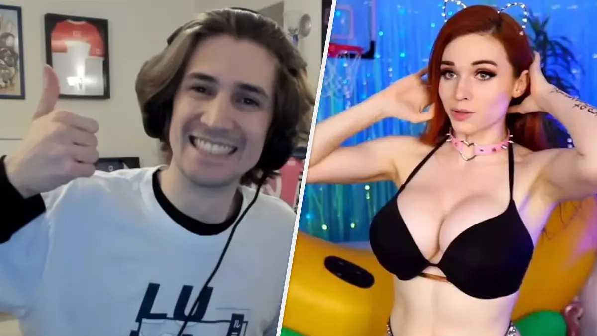 Twitch Streamer Amouranth Claims xQc Hit Out At Hot Tub Meta To Distract From Gambling Streams