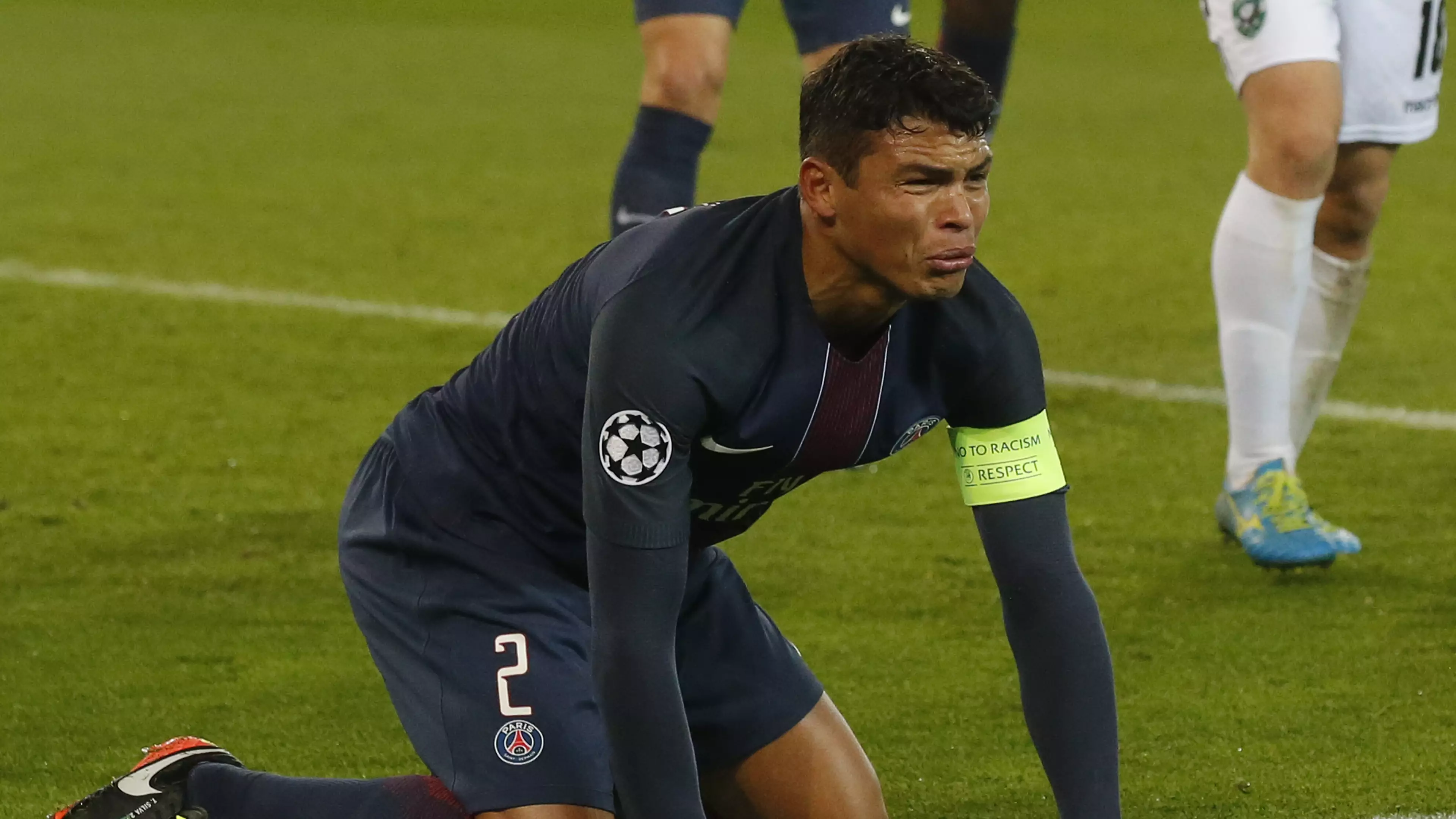 There's A Rumour That Thiago Silva Did Not Play Against Barcelona For Bizarre Reason