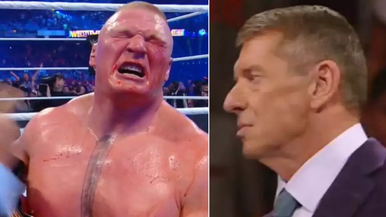 There Was A 'Backstage Incident' Between Brock Lesnar And Vince McMahon After WrestleMania