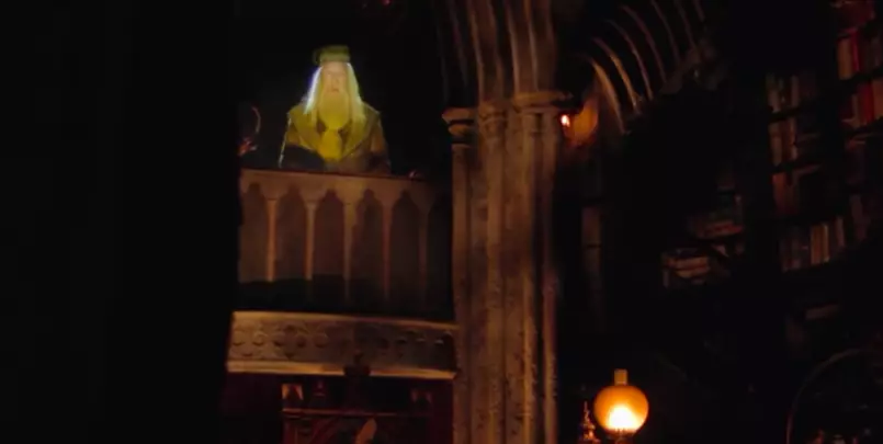 You can visit Dumbledore in his office (