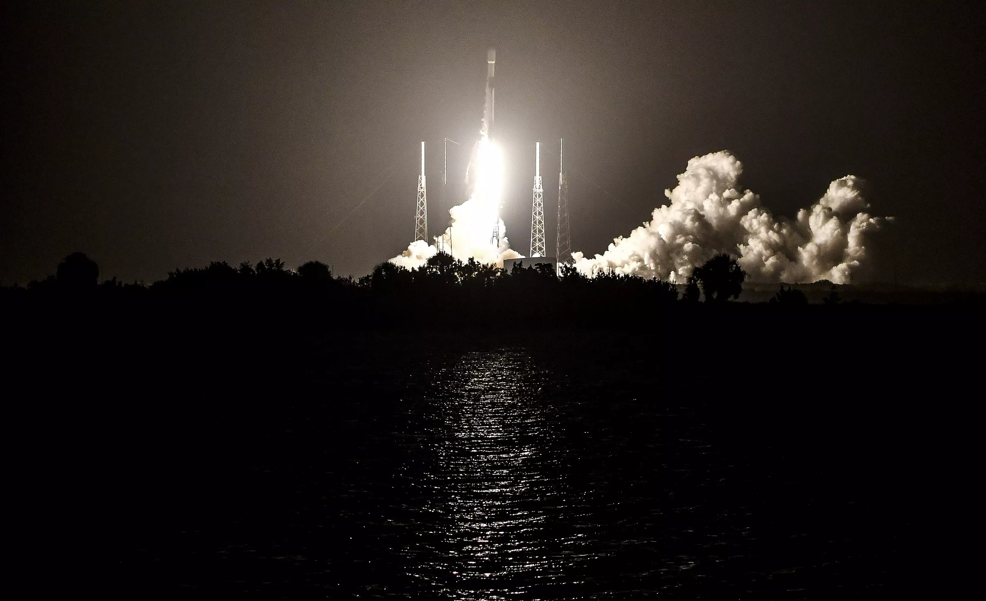 SpaceX launched a Falcon 9 rocket earlier this month.