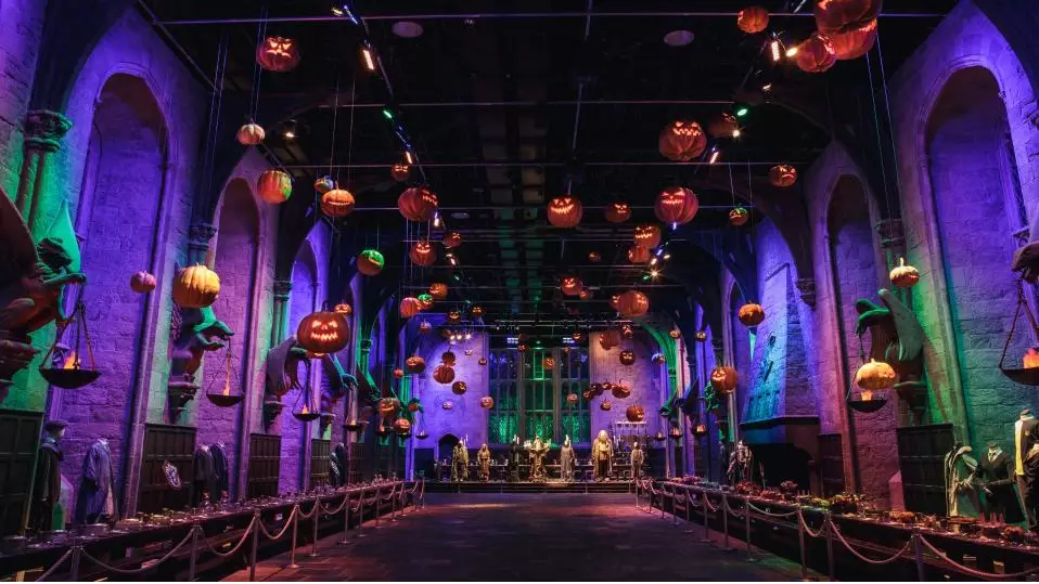 Halloween Comes To Hogwarts At Warner Brothers Studio Tour London