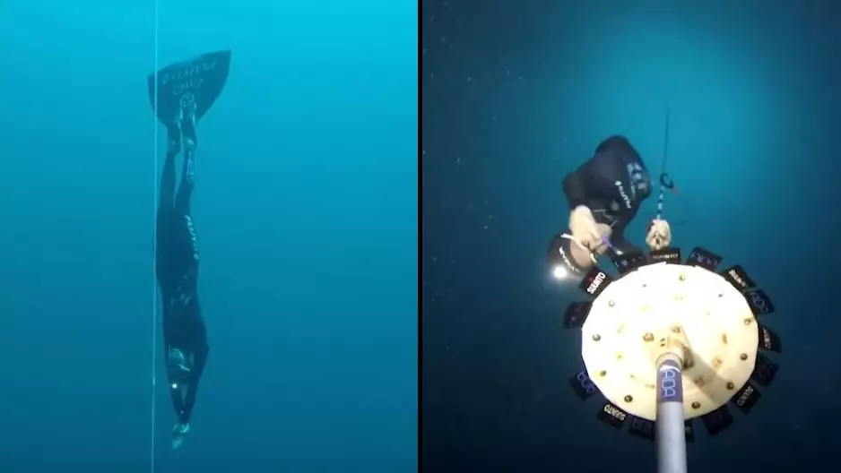 Freediver Breaks World Record By Reaching 350ft For Deepest Ever Dive