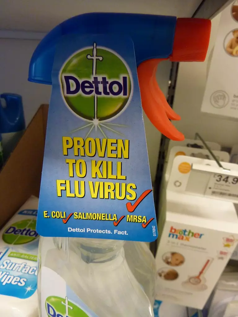 FYI, Dettol should also not be consumed (