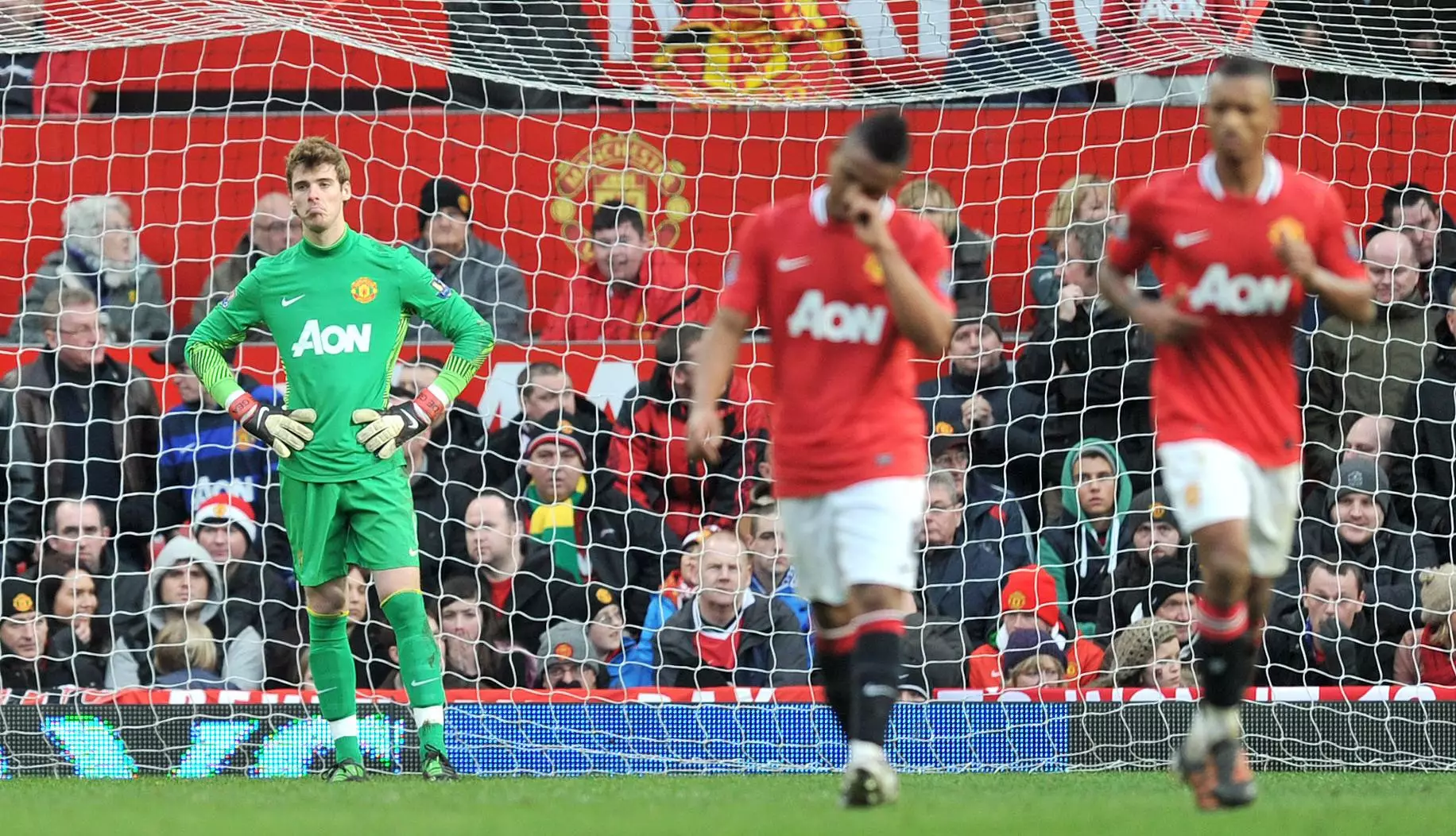 De Gea was seen as weak at corners and a performance against Blackburn was amongst a poor run of form. Images: PA Images