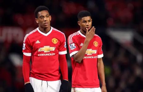 Manchester United's Anthony Martial And Marcus Rashford Subject To Ambitious Loan Bid