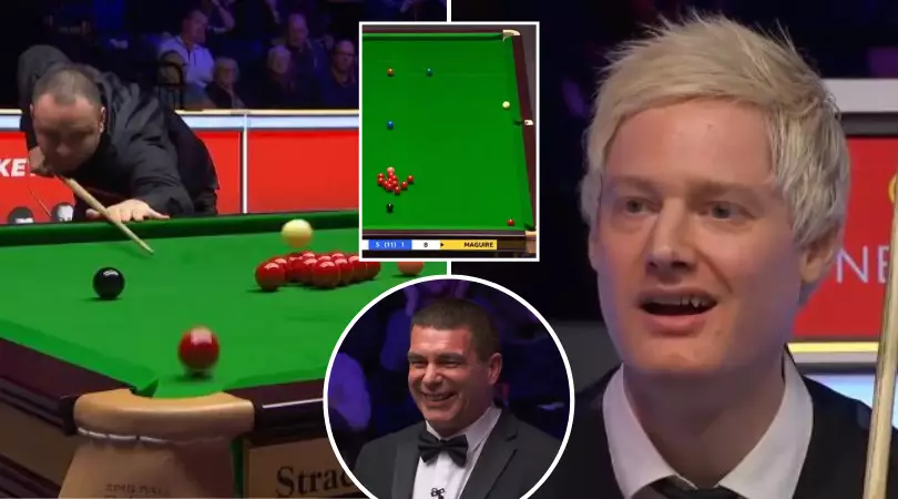 Stephen Maguire Produces Most Outrageous And Bizarre 'Foul' Trick Shot In Snooker History