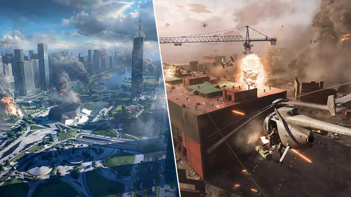 DICE Compares 'Battlefield 2042' Maps To Previous Games, And They're Way, Way Bigger