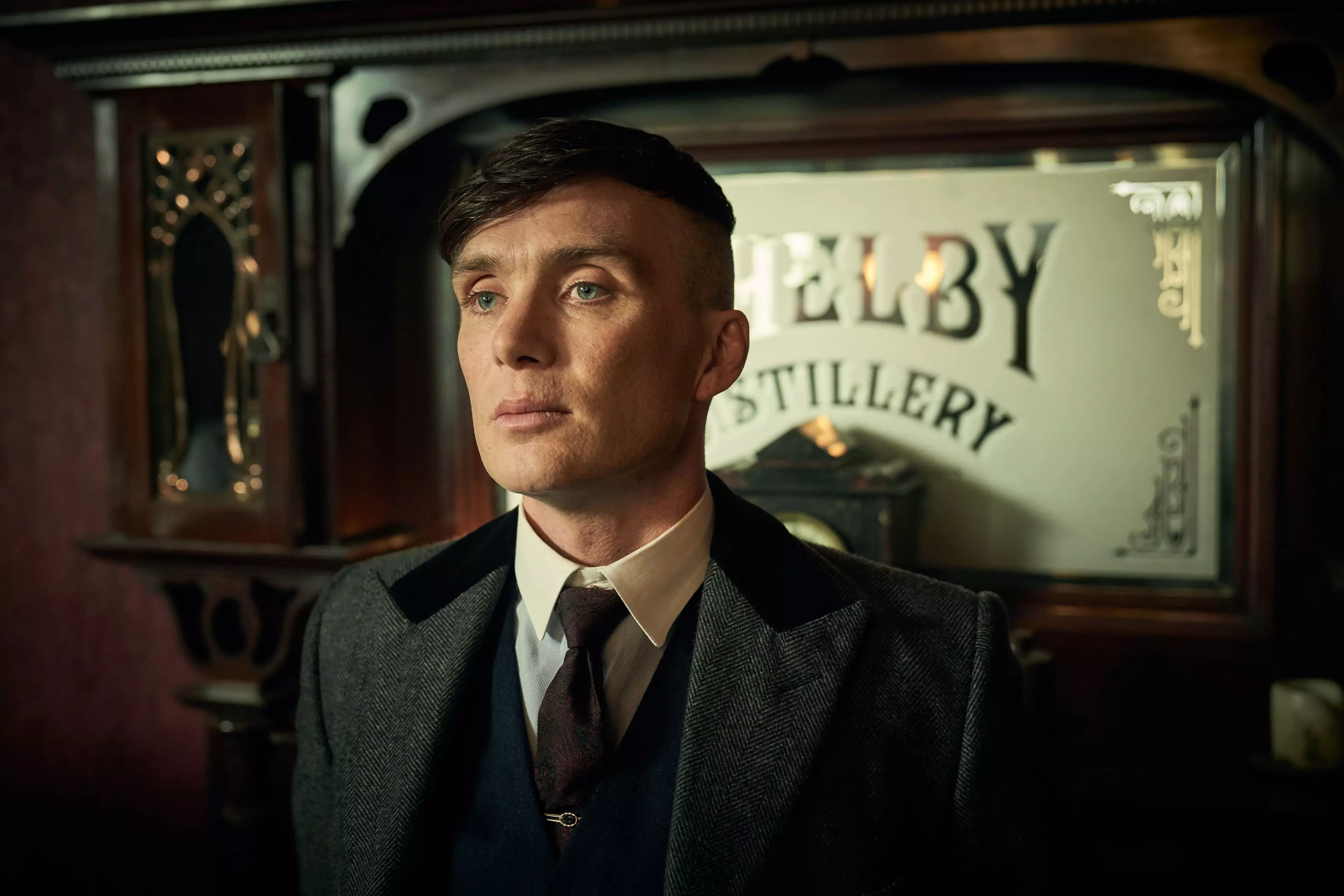Cillian Murphy said it is exhausting playing Tommy Shelby.