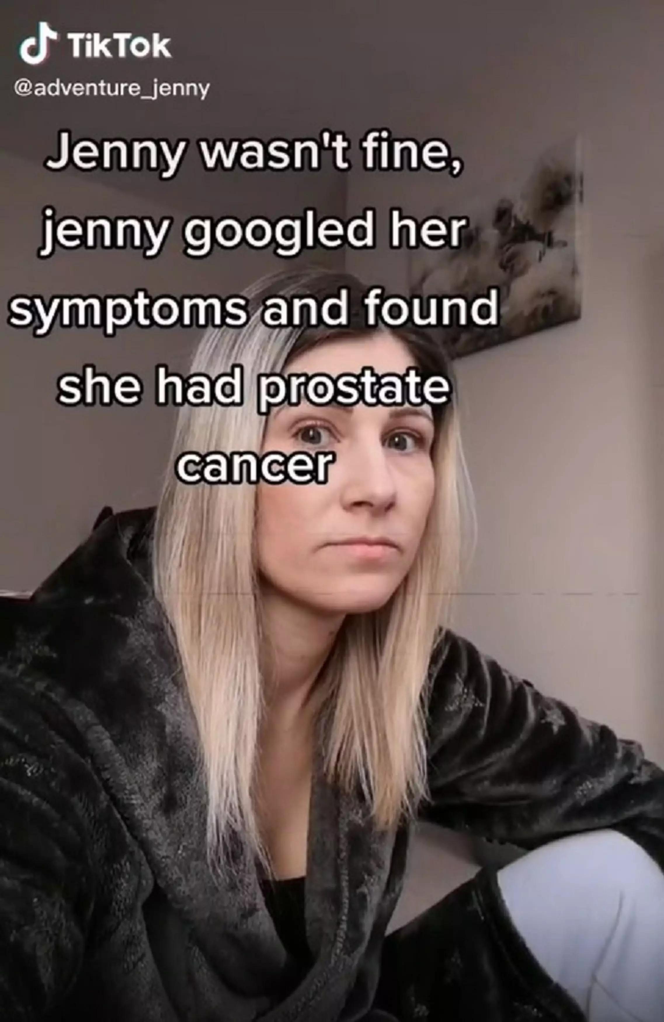 Jenny described having to change doctors because she felt so embarrassed (