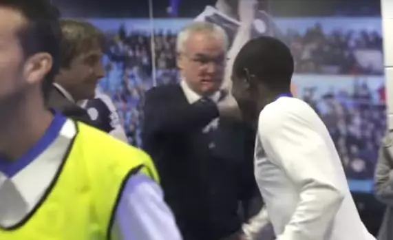WATCH: Ranieri Brilliantly Welcomes Kante With Headlock On His Leicester Return