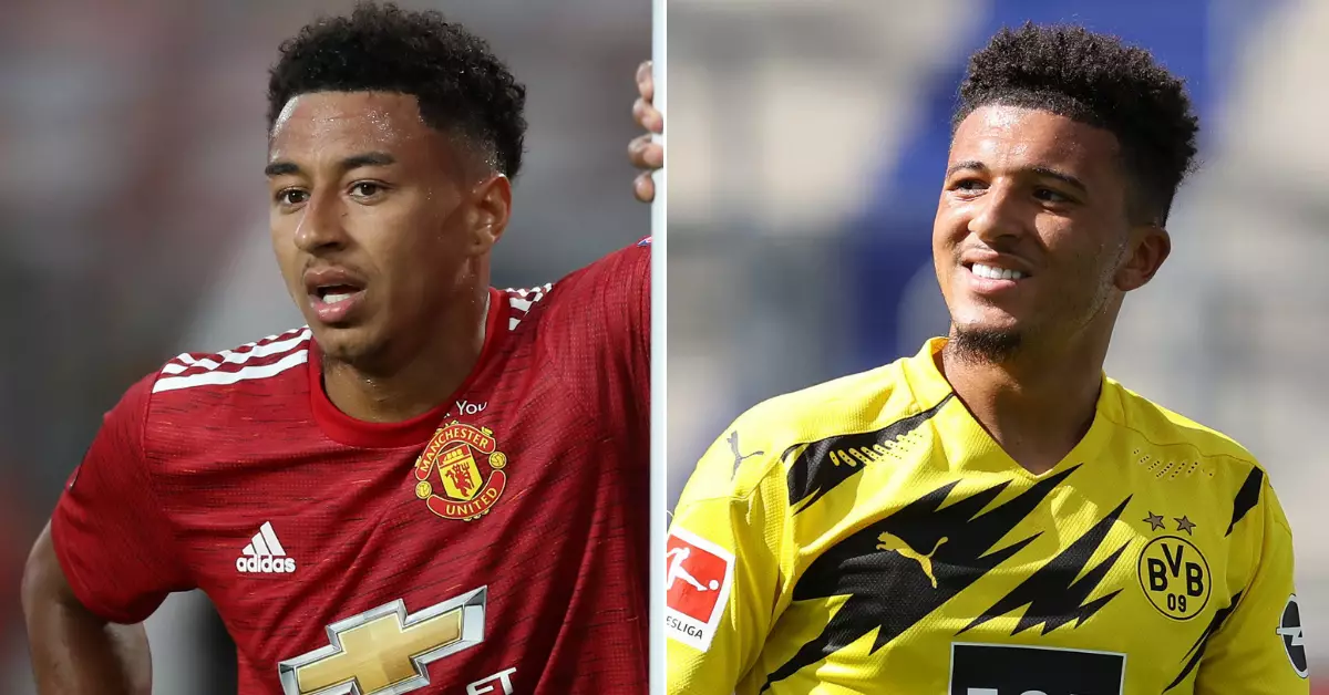 Manchester United To Fund Jadon Sancho Deal By Selling Six Players But Not Jesse Lingard