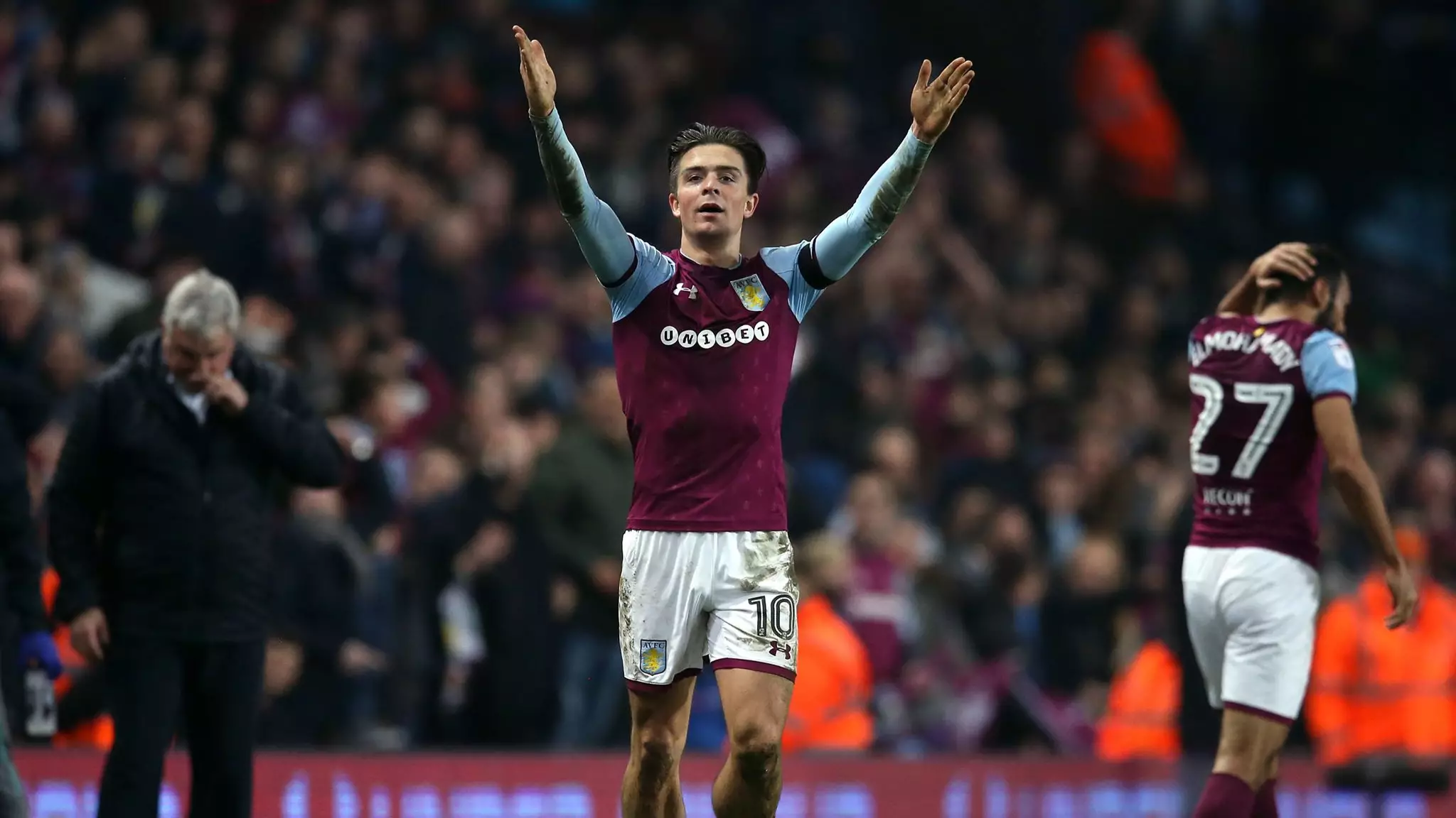 Grealish looks set for a return to the Premier League with Spurs. Image: PA Images