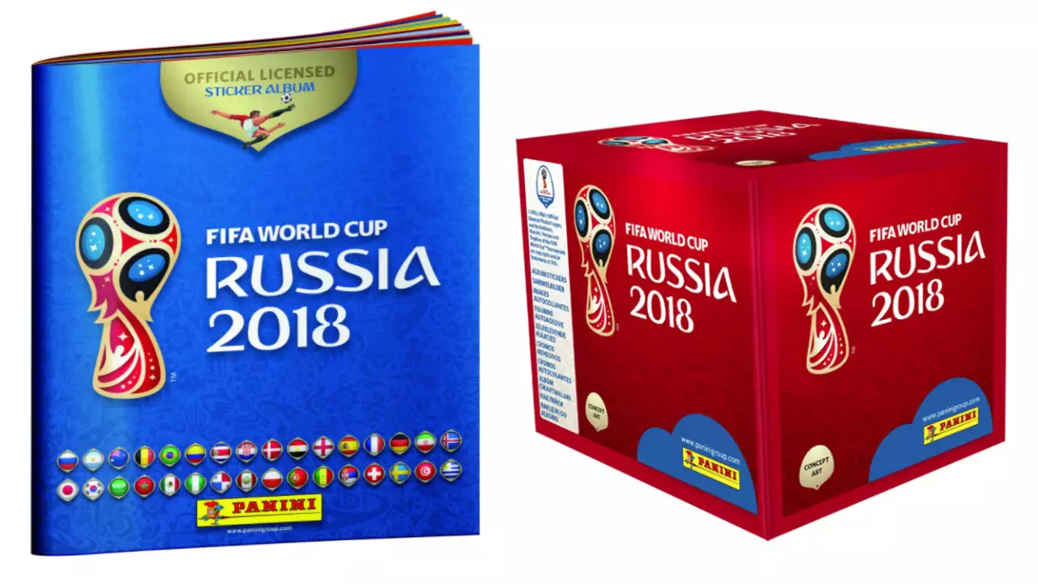 The 2018 FIFA World Cup Sticker Book Will Be Released This Month 