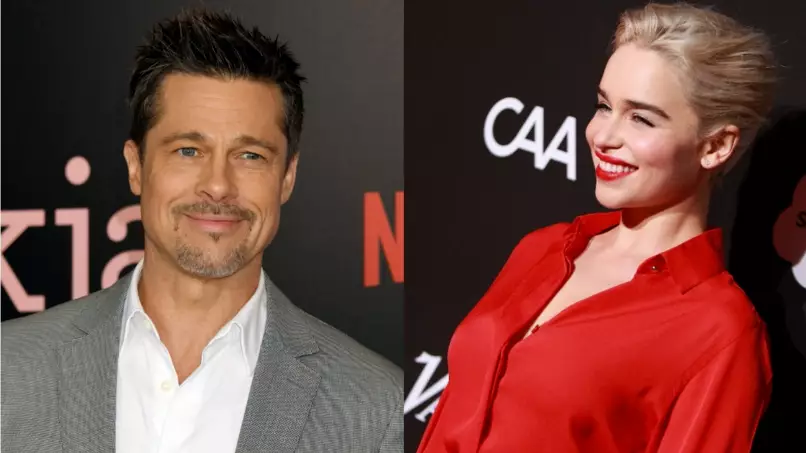 ​Brad Pitt Once Bid $120k For 'Date' With Emilia Clarke