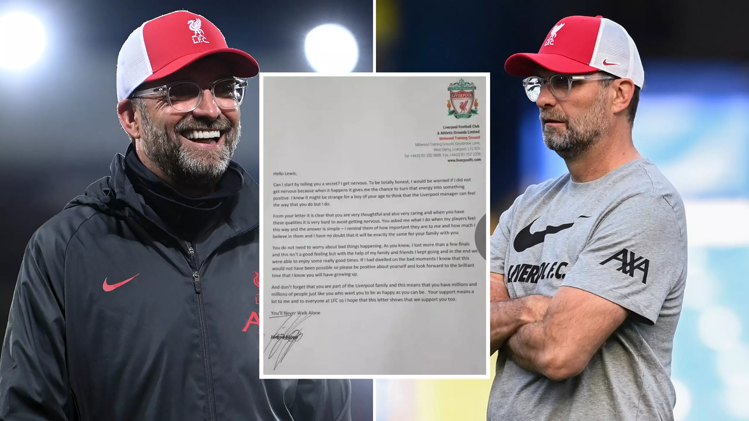 Jurgen Klopp Sends Emotional Letter To 11-Year-Old Liverpool Fan About Anxiety