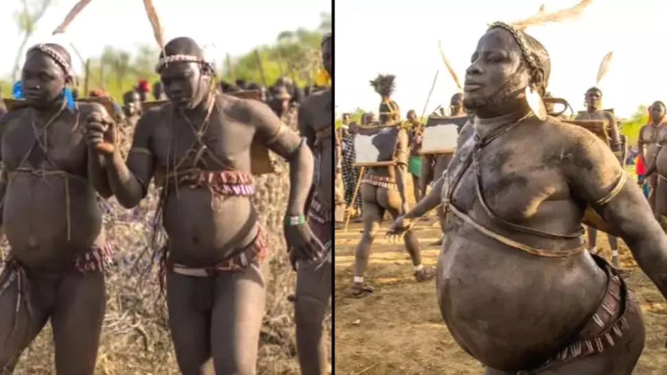 Inside Tribe That Competes For Title Of Being The Fattest Man In Village