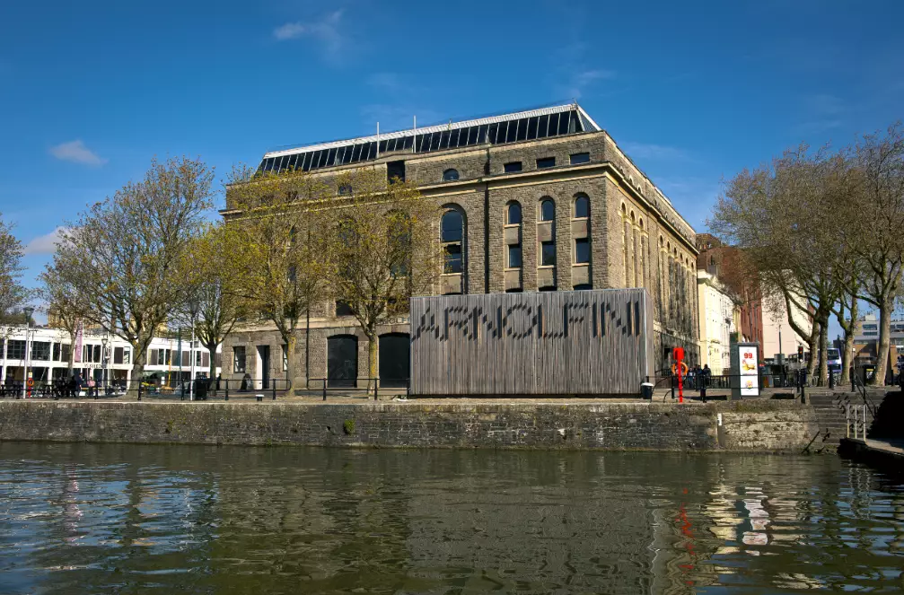 The Arnolfini arts centre in Bristol's Harbourside, where BBF operates the cafe-bar.