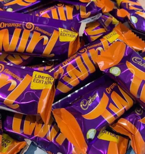 The Cadbury Orange Twirl came back for a limited time last year after its original launch in 2019 (