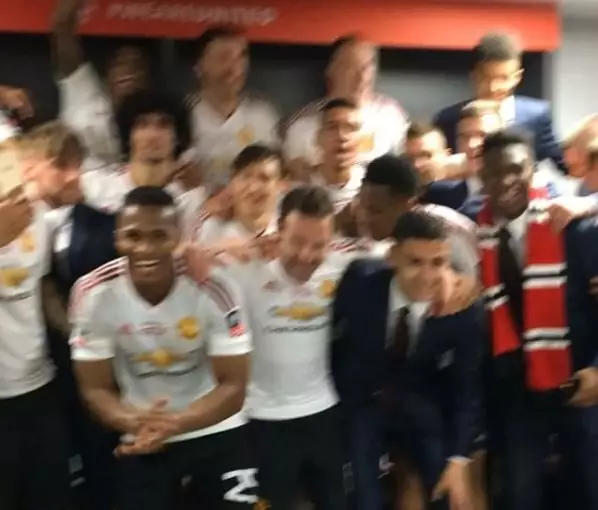 WATCH: Manchester United Players Sing Song About Manchester City After FA Cup Final
