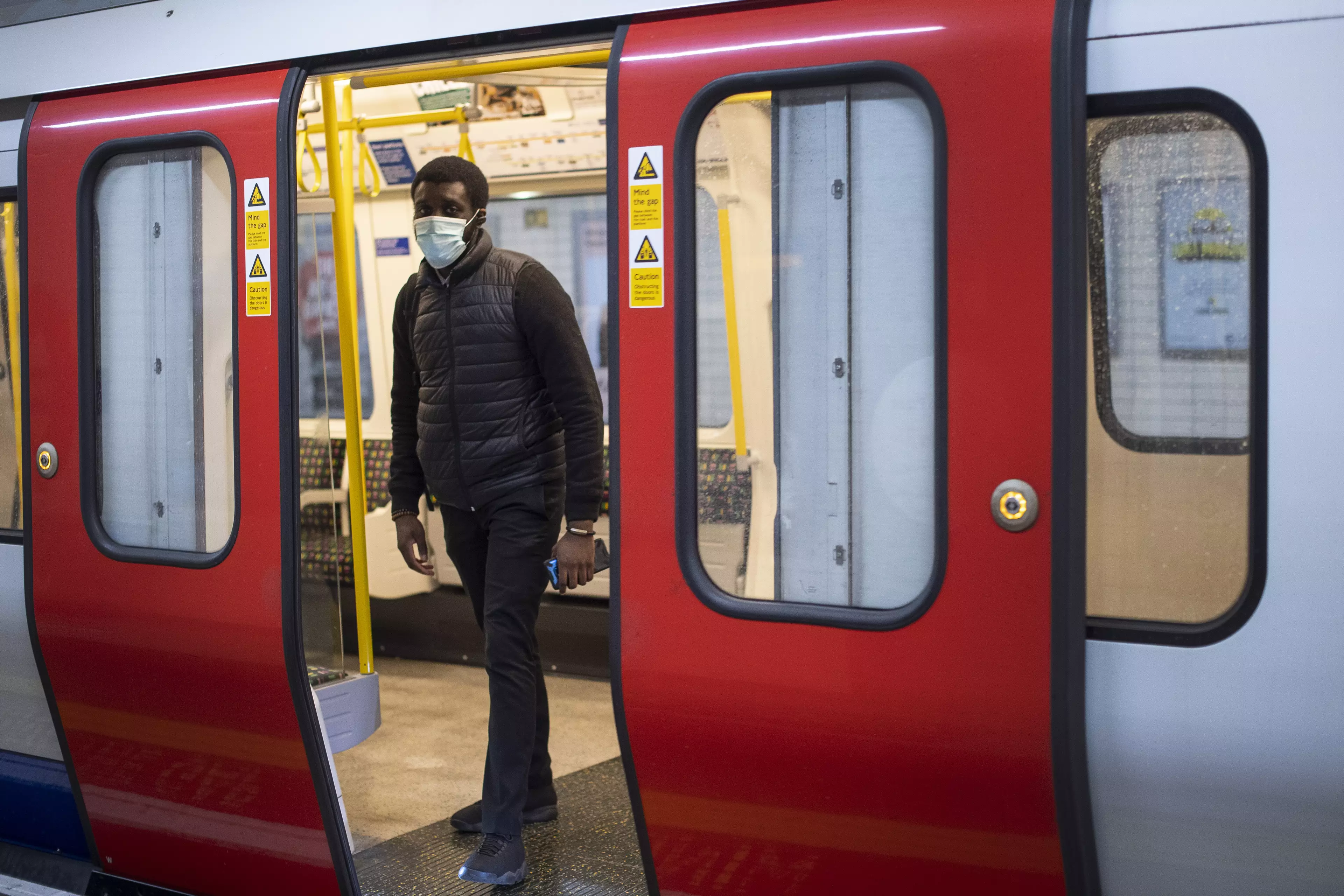 Face masks are already mandatory on public transport.