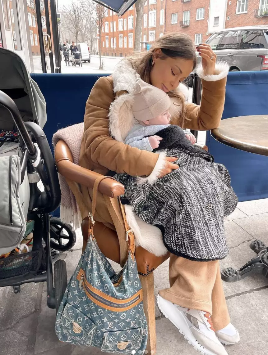 Louise was kept in hospital for a month after doctors 'saved her life' (