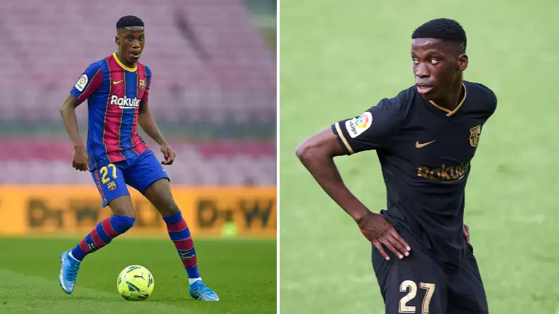 Barcelona Youngster Ilaix Moriba Dropped From Reserve Team Over Contract Negotiations