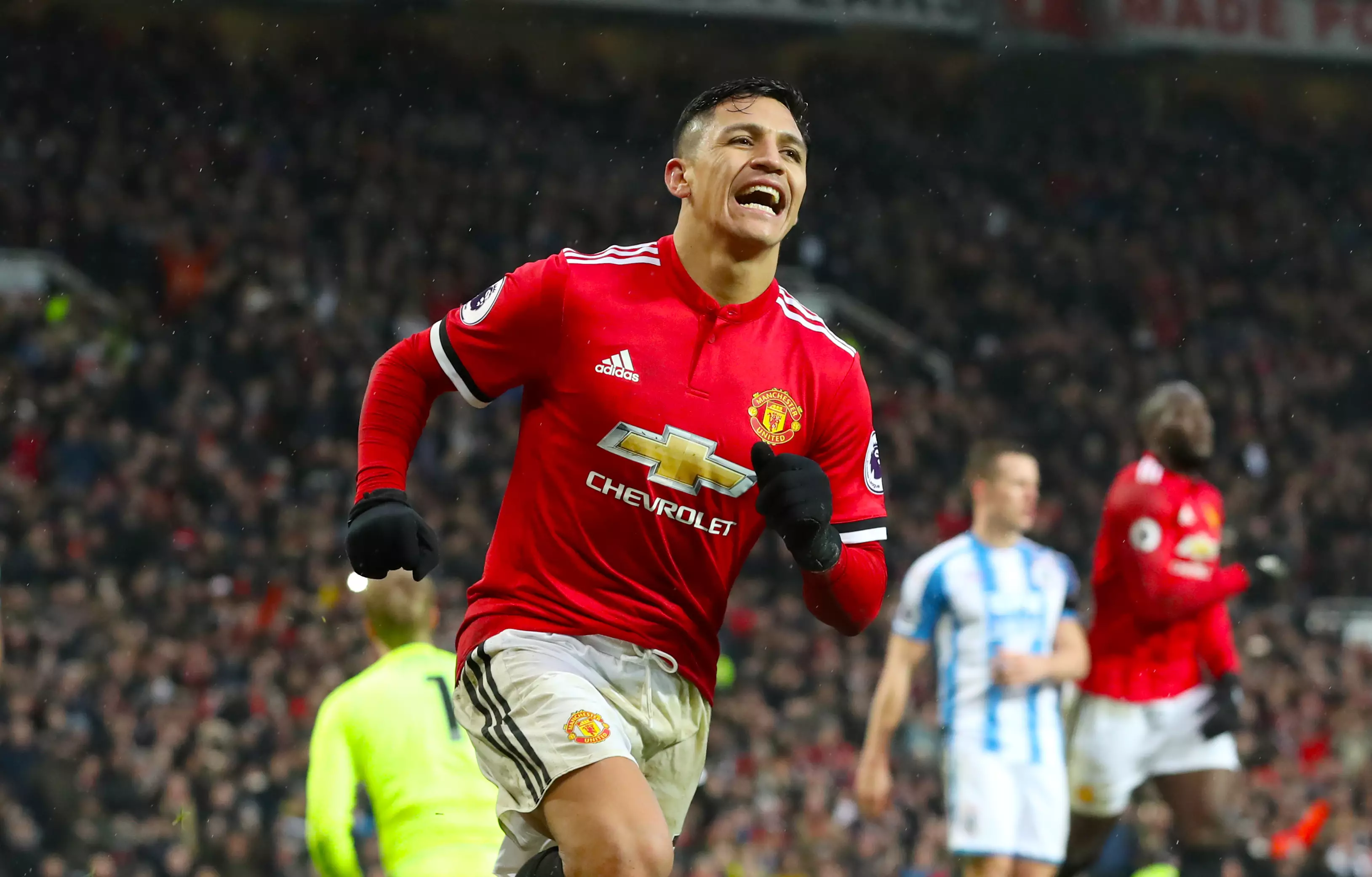 There were fears Sanchez's arrival could be a bad thing for Martial and potentially Marcus Rashford. Image: PA Images.