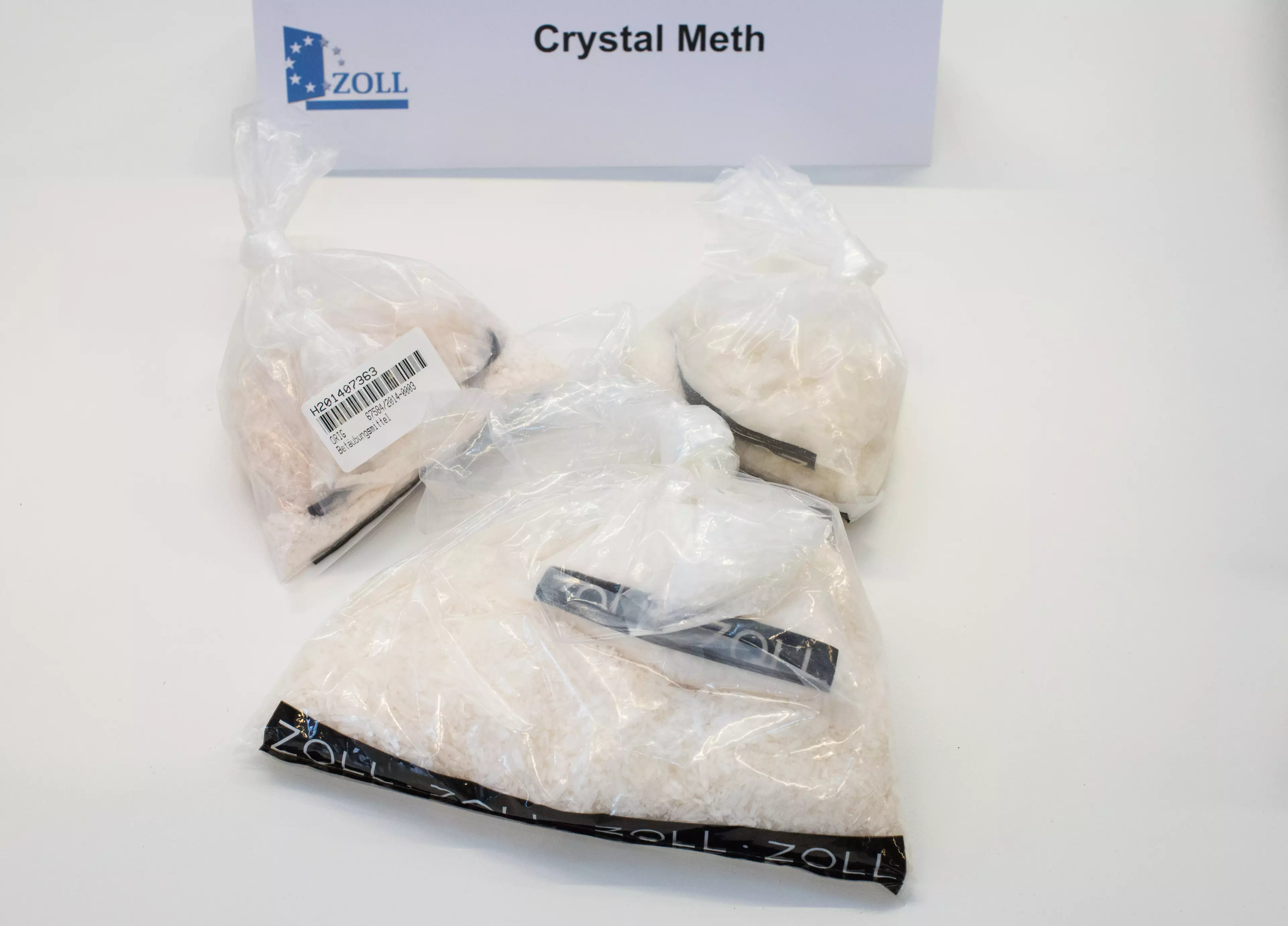 The meth addict pretended to be police in order to carry out a drug raid.